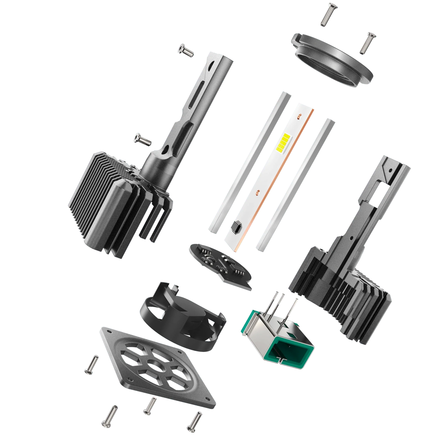 D3 D3S D3R Ampoules de phare LED 70W 22000LM HID Replacement 6500K blanc froid – 2 ampoules – vue 8