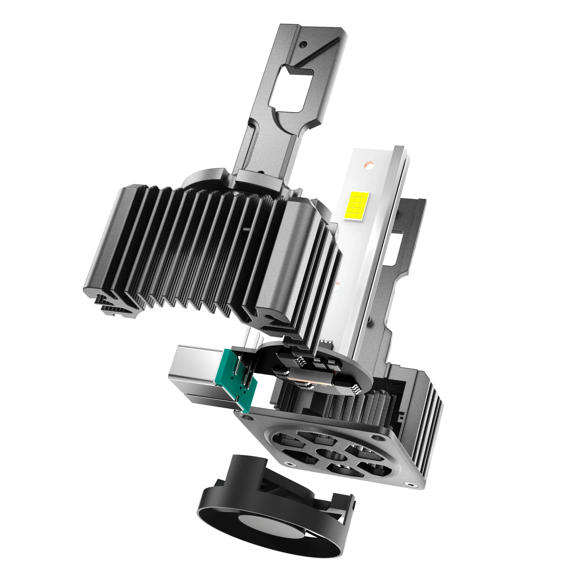 D3 D3S D3R Ampoules de phare LED 70W 22000LM HID Replacement 6500K blanc froid – 2 ampoules – vue 7