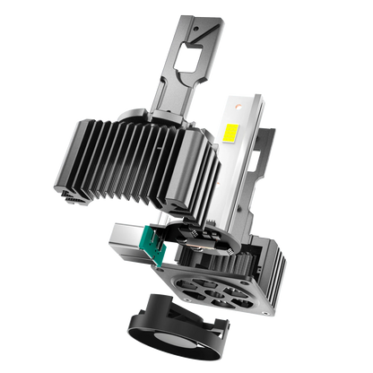 D3 D3S D3R Ampoules de phare LED 70 W 22 000 lm remplacement HID 6 500 K blanc froid – 2 ampoules – vue 7 – NOVADOMIO