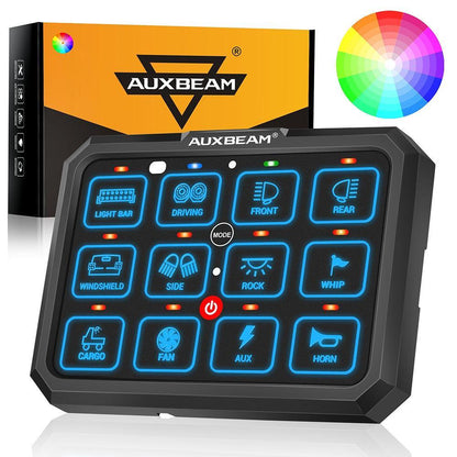 RB120 RGB panneau de commande, modes bascule / momentané / impulsion (sortie double) – NOVADOMIO