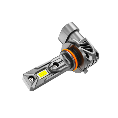 9005+H11 Ampoules de phare LED 90W 22000LM Q26S série 1: 1 format identique à l’origine 6500K blanc froid – 4 ampoules – vue