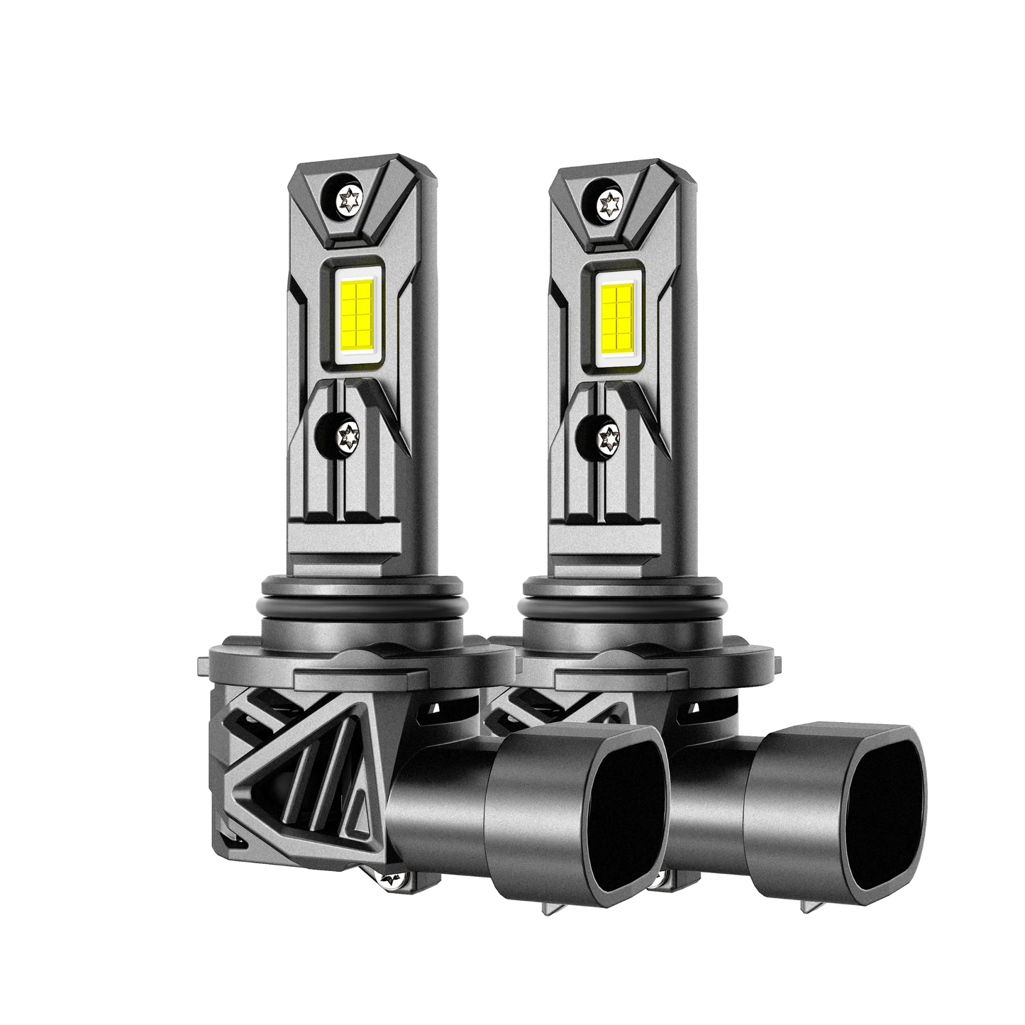 9006/HB4 Ampoules de phare LED 90W 22000LM Q26S série 1:1 format identique à l’origine 6500K blanc froid – 2 ampoules – vue 9