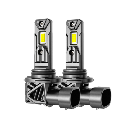 9006/HB4 Ampoules de phare LED 90W 22000LM Q26S série 1: 1 format identique à l’origine 6500K blanc froid – 2 ampoules – vue
