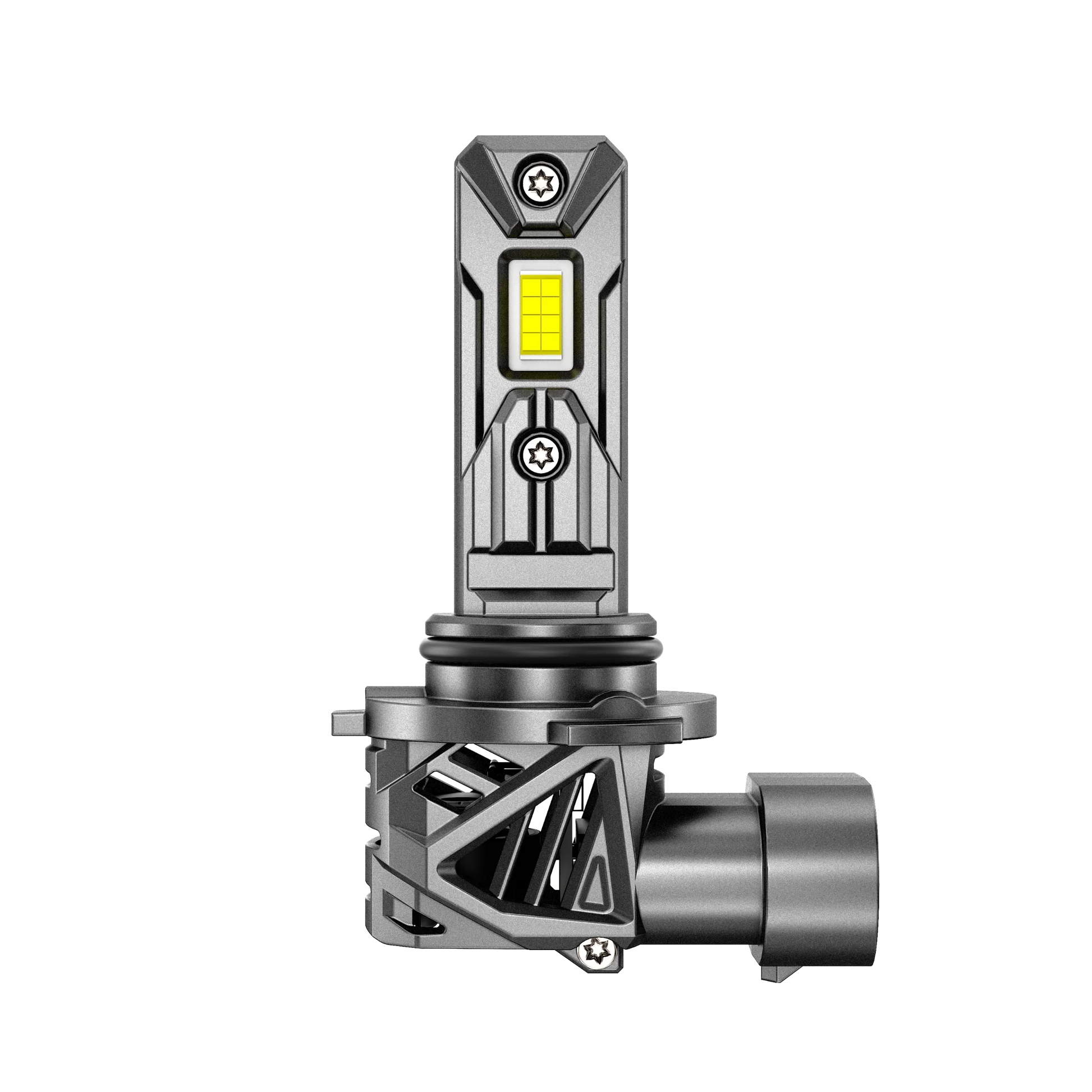 9005+9006 Ampoules de phare LED 90W 22000LM Q26S série 1:1 format identique à l’origine 6500K blanc froid – 4 ampoules – vue…