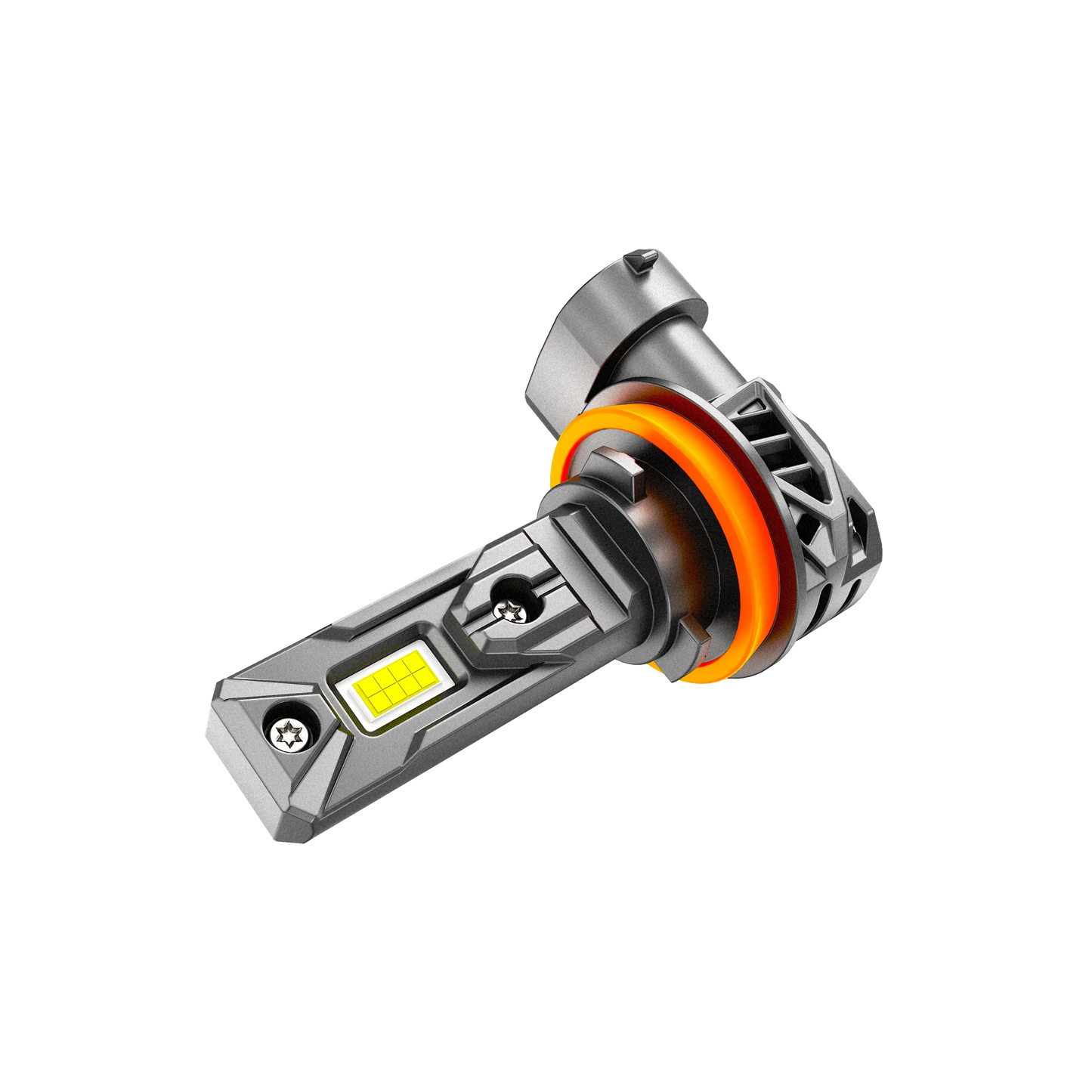 H11/H9/H8 Ampoules de phare LED 90W 22000LM Q26S série 1:1 format identique à l’origine 6500K blanc froid – 2 ampoules – vue…
