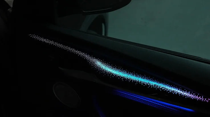 Kit LED d’ambiance BMW X5 F15 2014–2018 – 18 points, commande écran – photo 5
