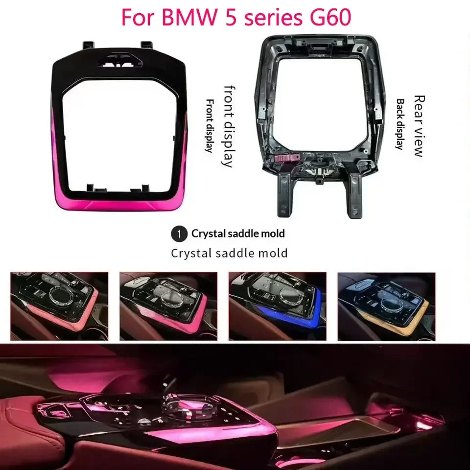 Garniture lumineuse de console BMW Série 5 G60 G68 2024–2025 – cristal – photo 1