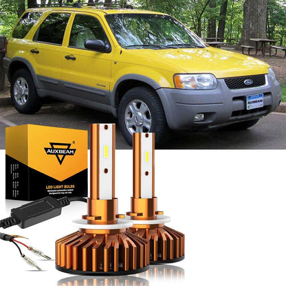 H4 Ampoules de phare LED pour Ford Escape 2001–2004 – vue 11 – NOVADOMIO