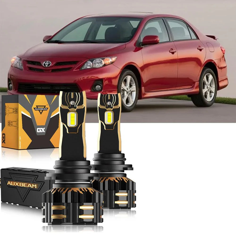 pour 2009-2013 Toyota Corolla 9005 9006 Ampoules de phare LED Bundle – vue 13