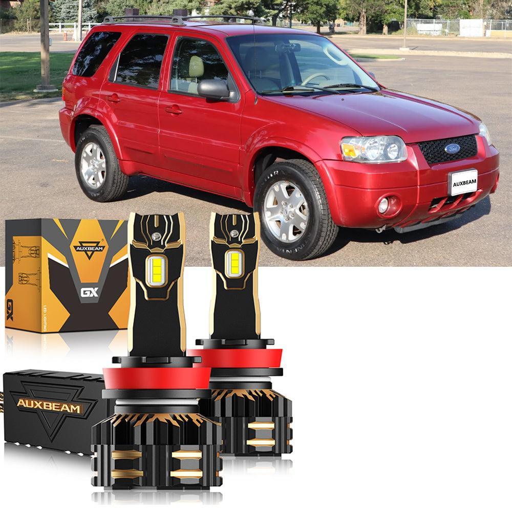 pour 2007 Ford Escape H4 Ampoules de phare LED Bundle – vue 14