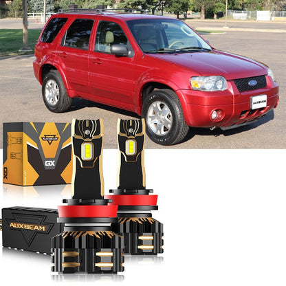 pour 2007 Ford Escape H4 Ampoules de phare LED Bundle – vue 14 – NOVADOMIO