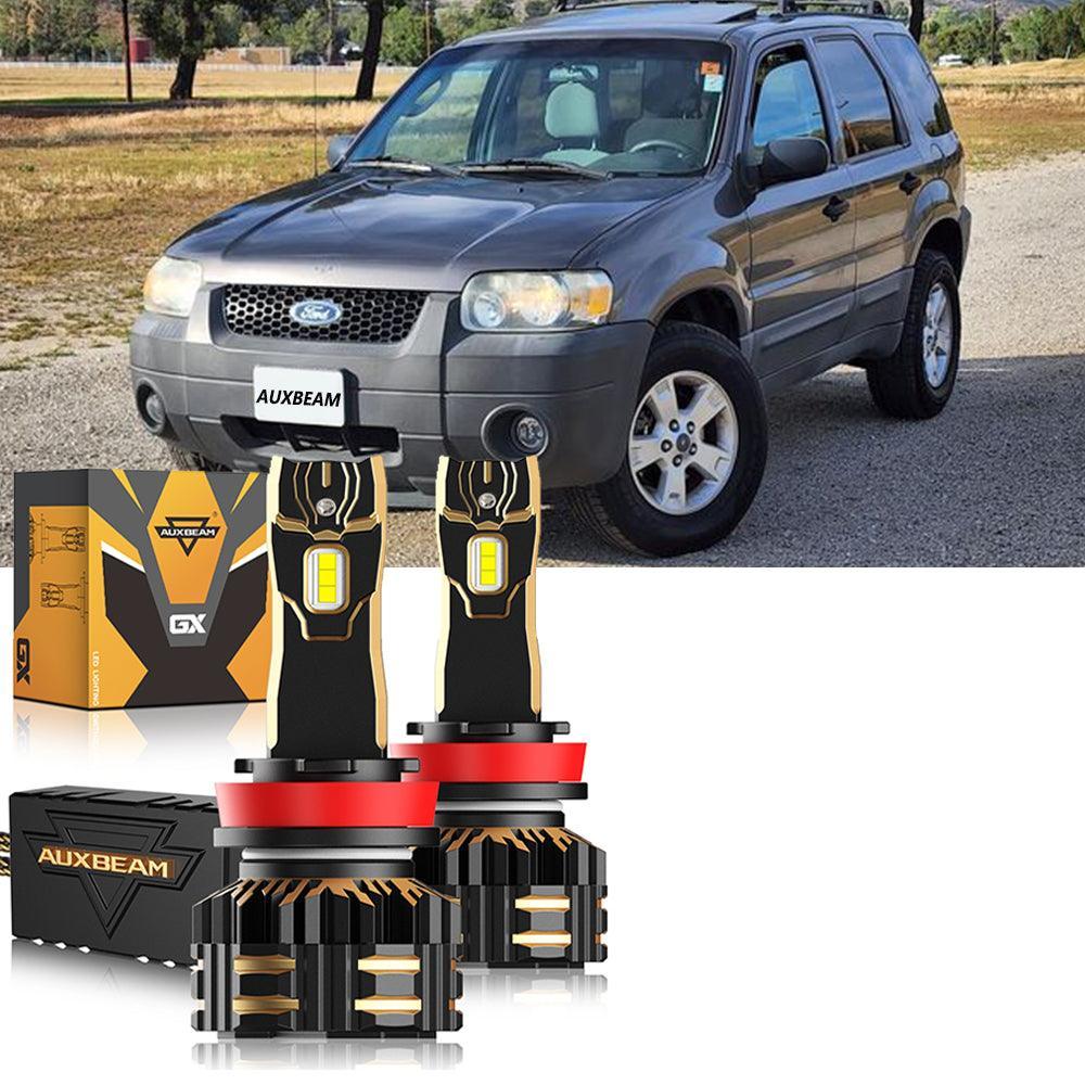 pour 2005-2006 Ford Escape H4 Ampoules de phare LED Bundle – vue 14