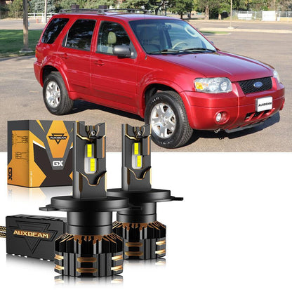 pour 2007 Ford Escape H4 Ampoules de phare LED Bundle – vue 12 – NOVADOMIO