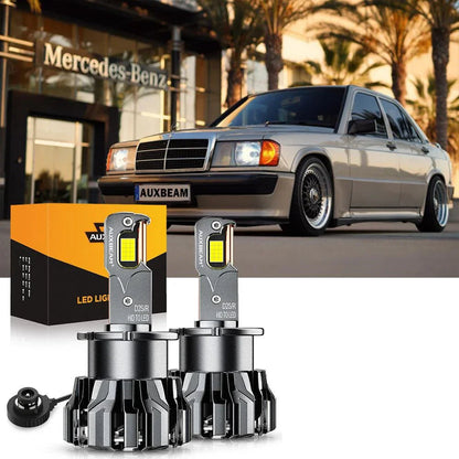 Kit d’ampoules LED feux de route/croisement pour Mercedes-Benz E55 AMG avec phares HID 2000–2006 – vue 13 – NOVADOMIO