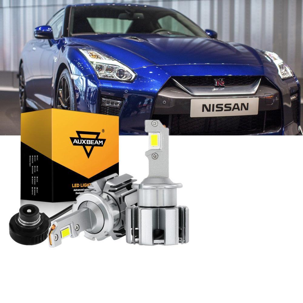 pour 2009-2014 Nissan GT-R D2S H9/H11 F-16 Plus série Automotive Grade 29000LM Ampoules LED High Low Beam Bundle – vue 10