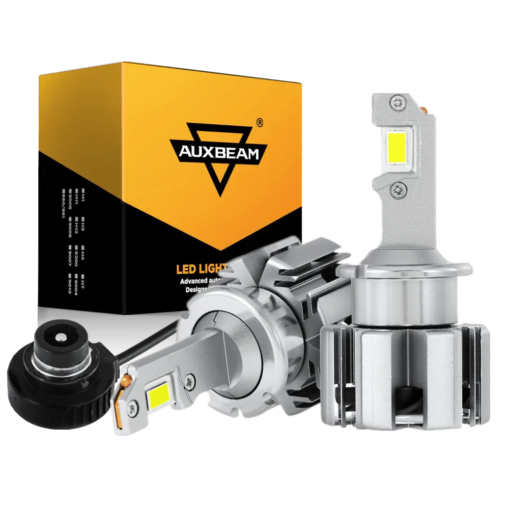 pour 2005-2009 Mercedes-Benz SLR McLaren avec HID headlamps Ampoules LED High Low Beam Bundle – vue 11