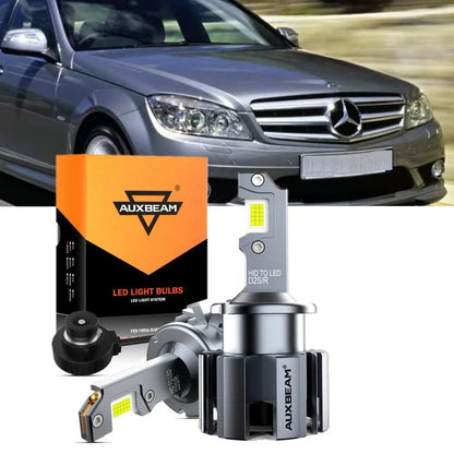 Kit d’ampoules LED feux de route/croisement pour Mercedes-Benz C350 avec phares HID 2006–2007 – vue 15 – NOVADOMIO