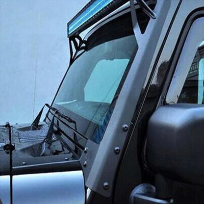 50″ droit Barres lumineuses pare-brise supports de montage pour 2007–2017 Jeep Wrangler JK – vue 7 – NOVADOMIO