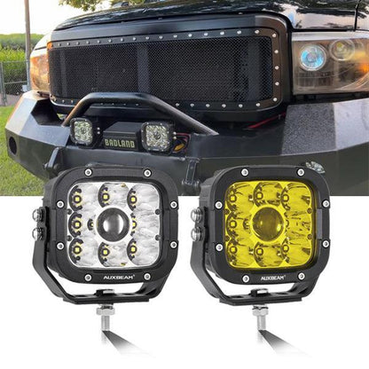 5 pouces 110W blanc/orange Spot Light Projecteurs LED longue portée pour Dodge Ram 1500/2500/3500 – NOVADOMIO
