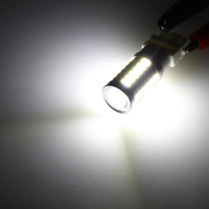 3156 Ampoules LED pour recul, clignotants, stop et feux arrière 20 W 4 000 lm 6 500 K blanc 33LED série – 2 ampoules – vue 8
