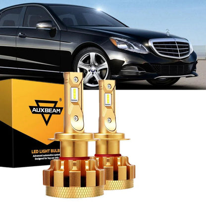 Kit d’ampoules LED feux de route/croisement pour Mercedes-Benz E350 avec phares halogènes 2014 – NOVADOMIO