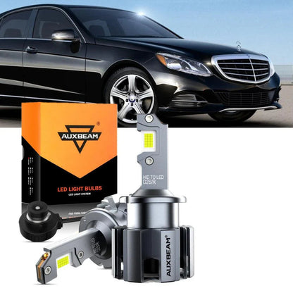Kit d’ampoules LED feux de route/croisement pour Mercedes-Benz E350 avec phares HID 2006–2007 – vue 15 – NOVADOMIO