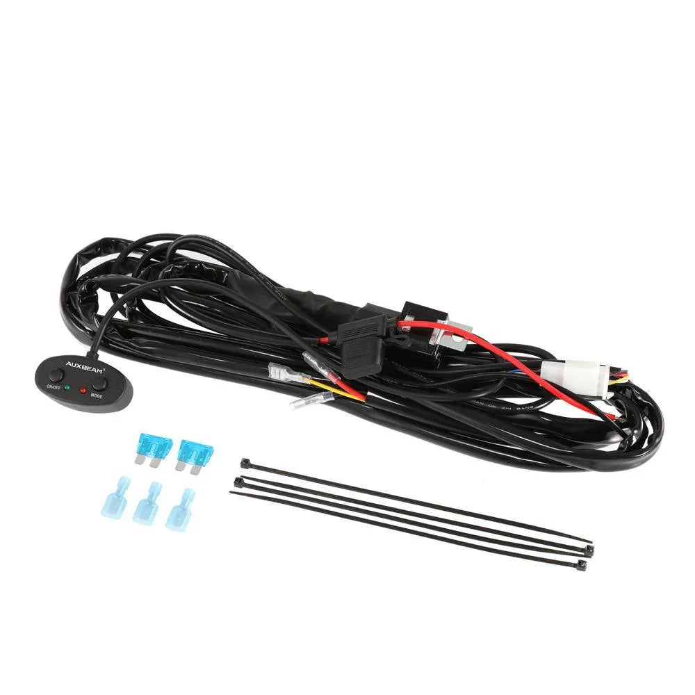 6 Modes série 42 Inch blanc&orange Curved Off Road Barres LED – vue 15