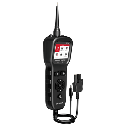 Testeur de circuit automobile KINGBOLEN ECT600 12/24 V – Câble 10 m – vue 12 – NOVADOMIO