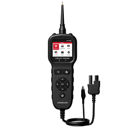 Testeur de circuit automobile KINGBOLEN ECT600 12/24 V – Câble 10 m – NOVADOMIO