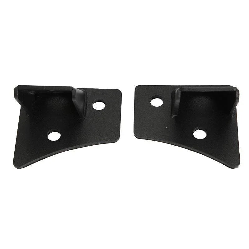 2pcs noir A-Pillar Light Lower Windshield Hinge Mounting Brackets Projecteurs LED compacts pour 2007-2017 Jeep Wrangler JK –…