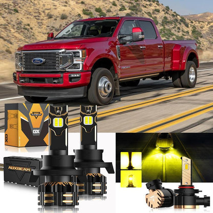 pour 2011-2015 Ford F-350 H13 Ampoules de phare LED – vue 11 – NOVADOMIO