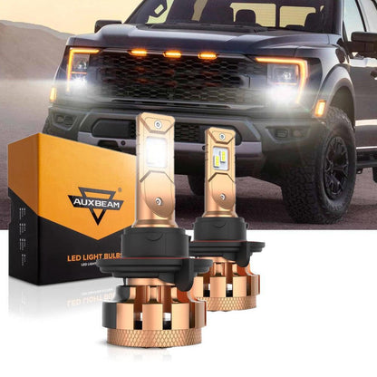 Kit d’ampoules LED feux de route/croisement F-16 Plus série H13 CAN-bus intégré 14 000 lm pour Ford F150 2004–2014 – vue 10