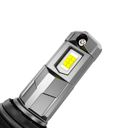 9006/HB4 LED Headlight Bulbs100W 22000LM F18 série 1: 1 format compact 6500K blanc froid – 2 ampoules – vue 3 – NOVADOMIO