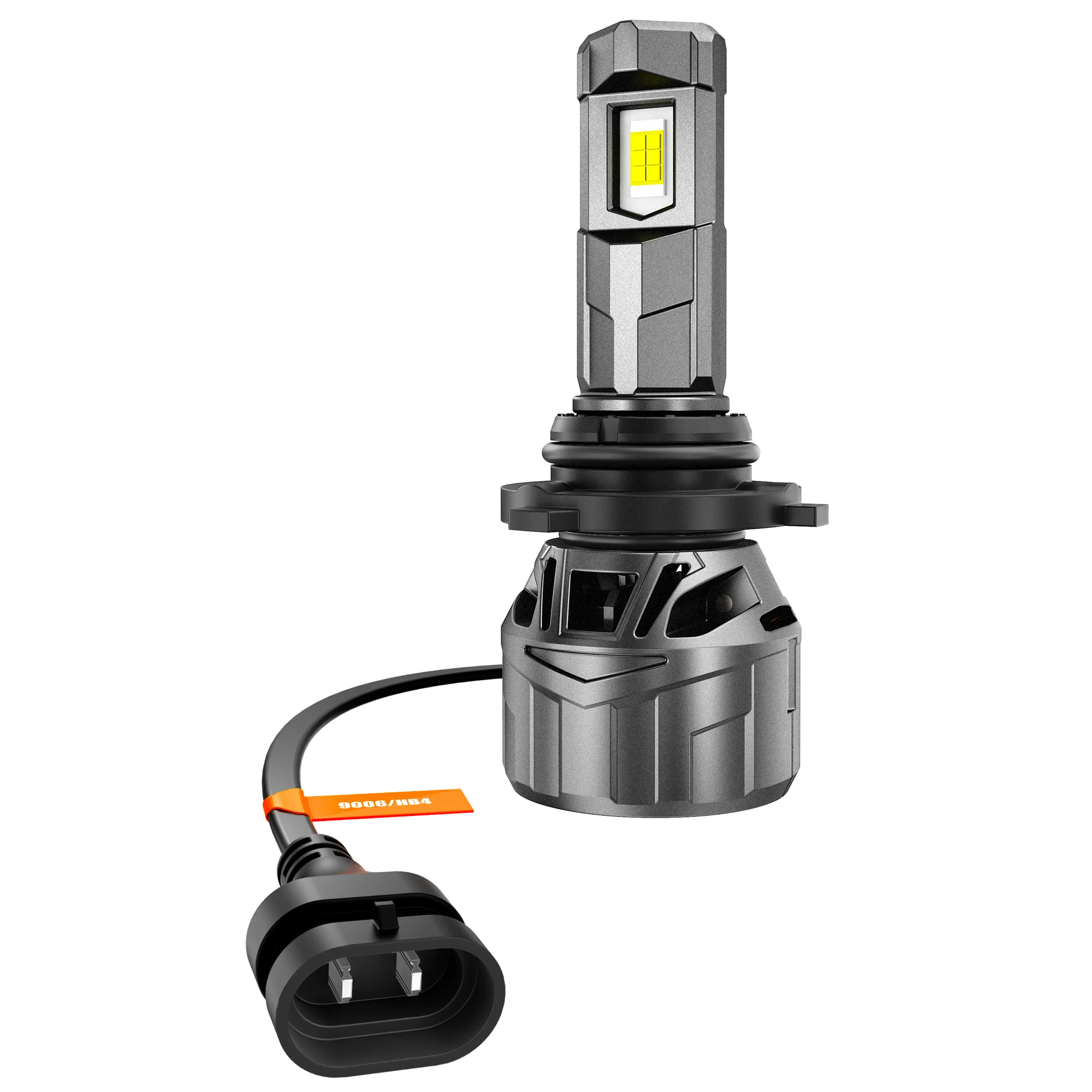 9005+9006 Ampoules de phare LED 100W 22000LM F18 série 1:1 format compact 6500K blanc froid – 4 ampoules – vue 7