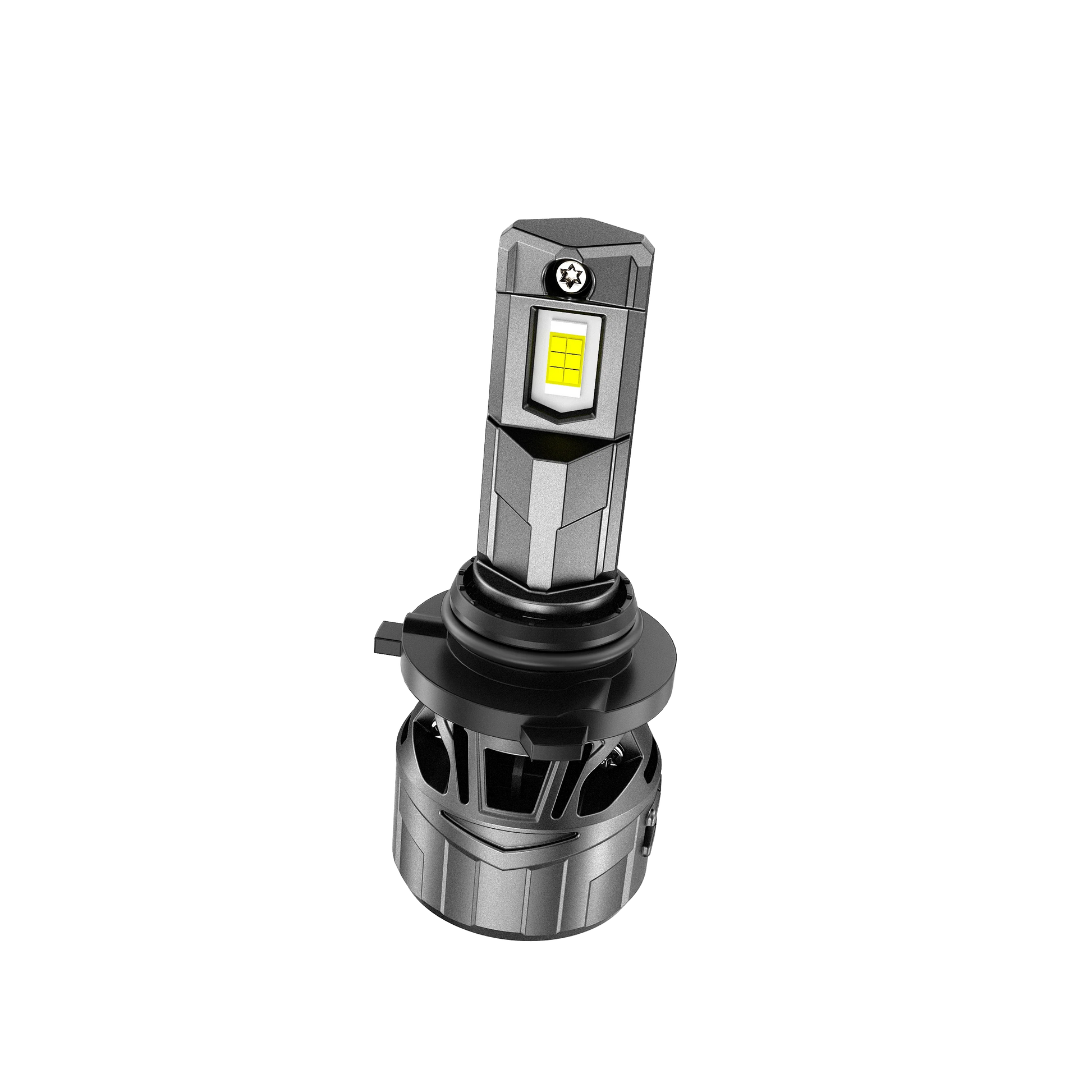 9005+9006 Ampoules de phare LED 100W 22000LM F18 série 1:1 format compact 6500K blanc froid – 4 ampoules – vue 8