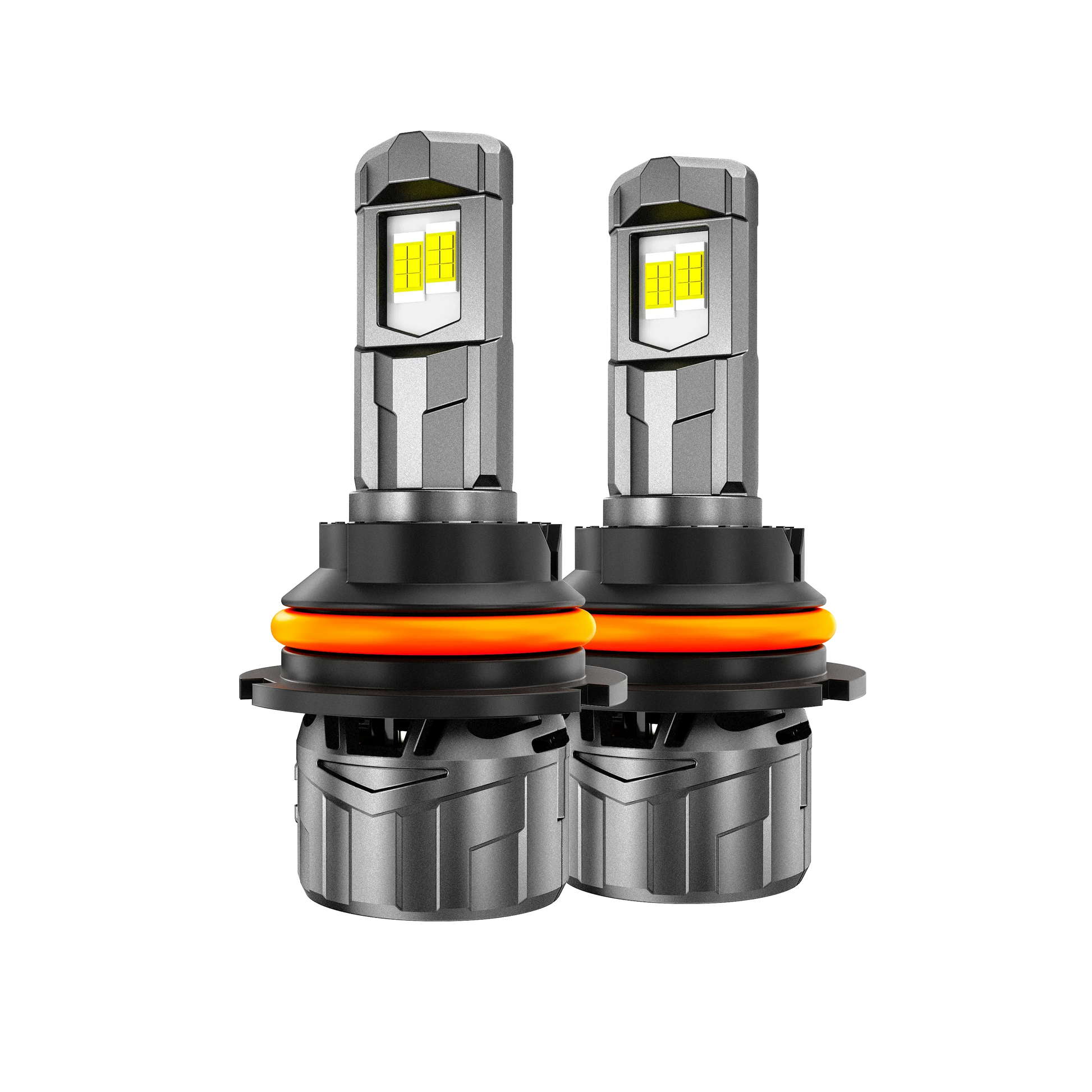 9007/HB5 Ampoules de phare LED 100W 22000LM F18 série 1:1 format compact 6500K blanc froid – 2 ampoules – vue 5
