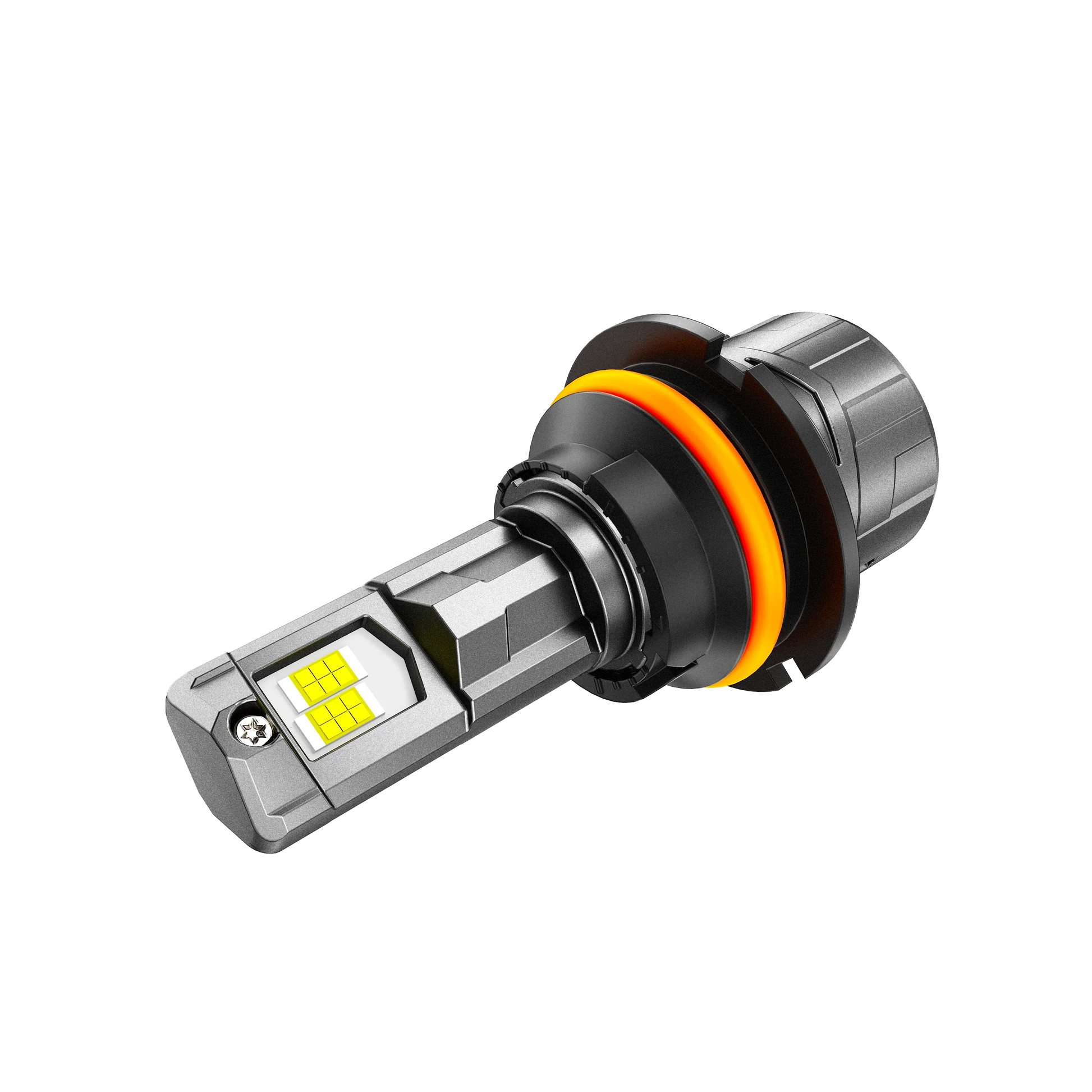9007/HB5 Ampoules de phare LED 100W 22000LM F18 série 1:1 format compact 6500K blanc froid – 2 ampoules – vue 8