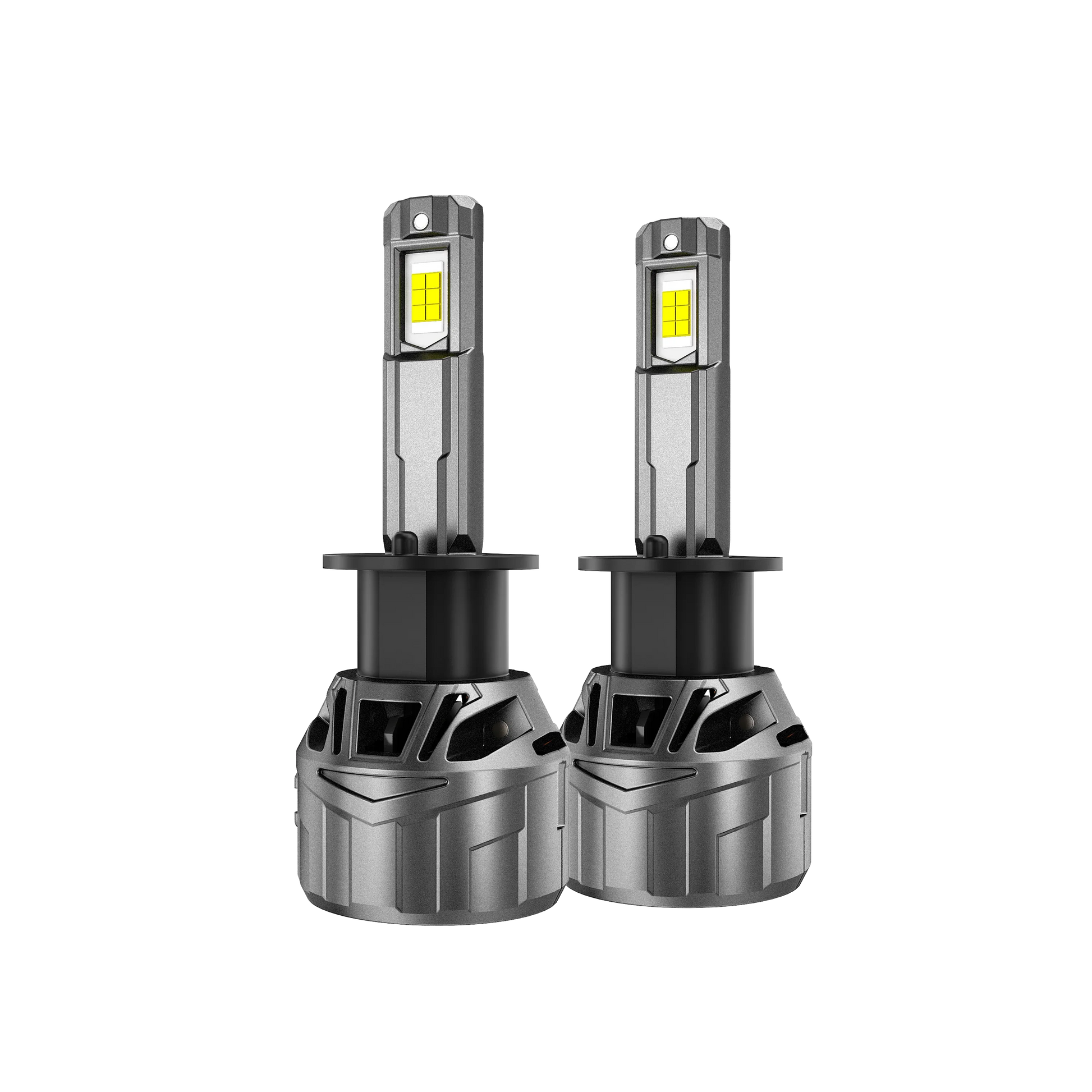 H1 Ampoules de phare LED 100W 22000LM F18 série 1:1 format compact 6500K blanc froid – 2 ampoules – vue 3