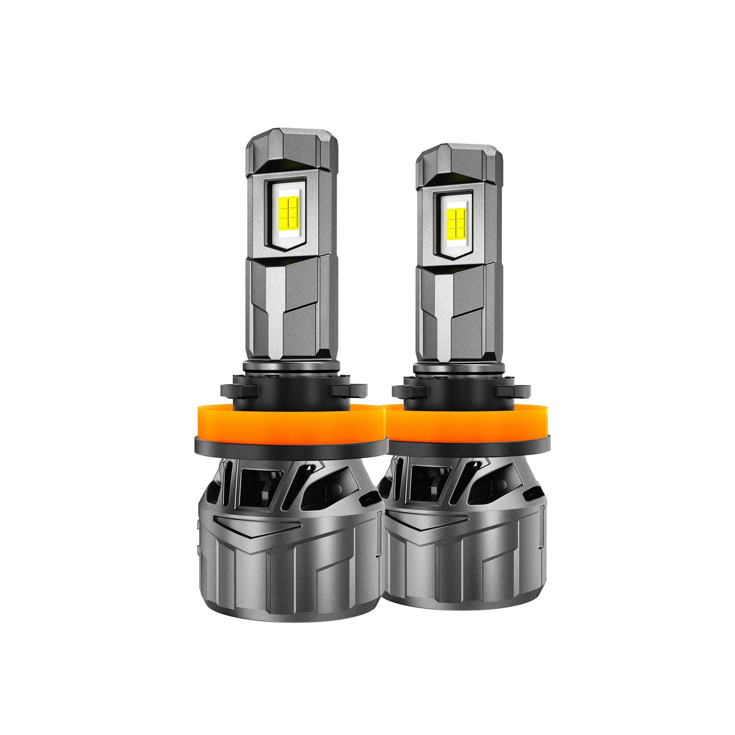 H11/H9/H8 Ampoules de phare LED 100W 22000LM F18 série 1:1 format compact 6500K blanc froid – 2 ampoules – vue 12