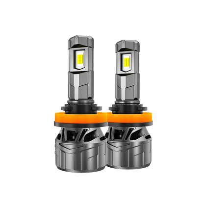 H11+H11 Ampoules de phare LED 100W 22000LM F18 série 1: 1 format compact 6500K blanc froid – 4 ampoules – vue 7 – NOVADOMIO