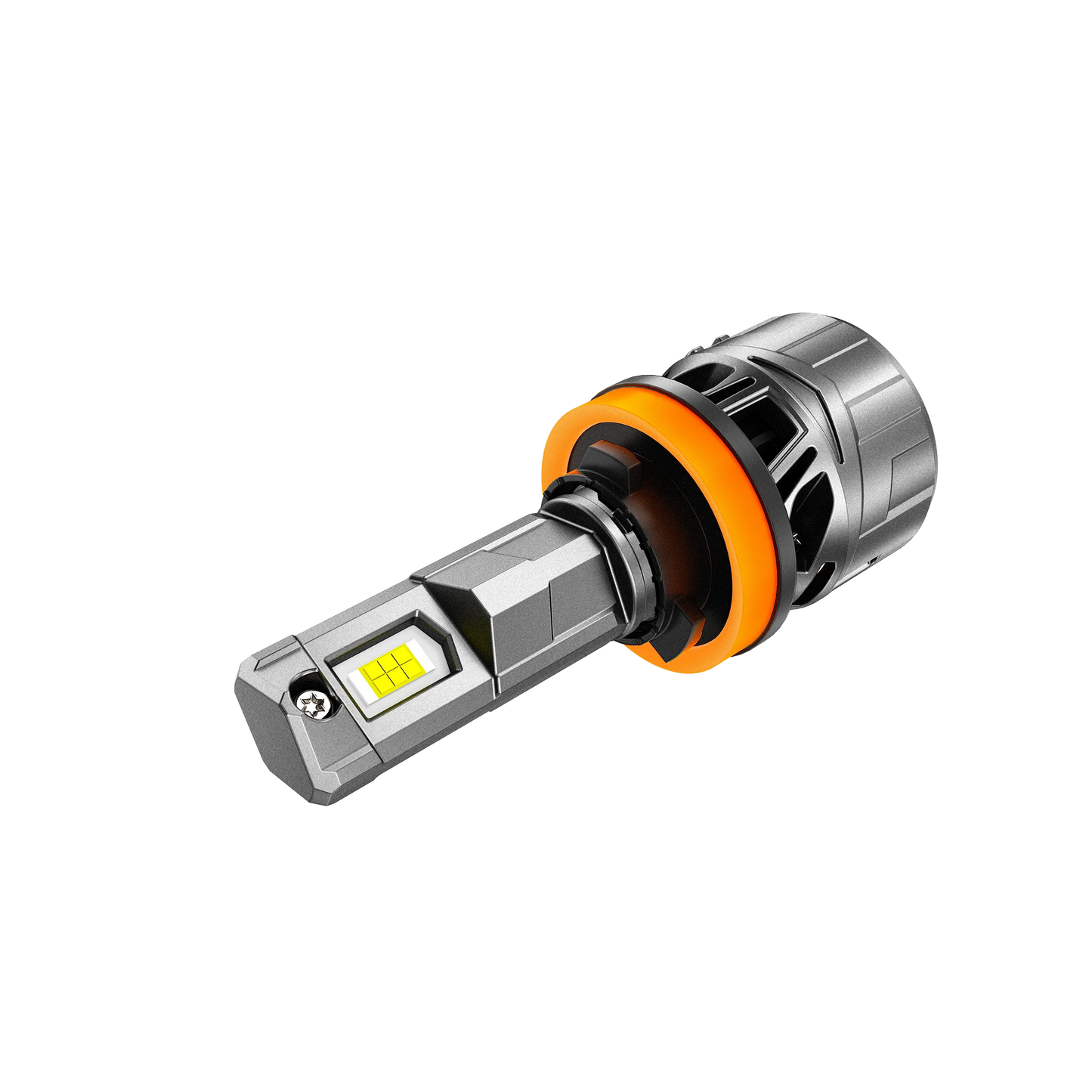 H11+H11 Ampoules de phare LED 100W 22000LM F18 série 1:1 format compact 6500K blanc froid – 4 ampoules – vue 3