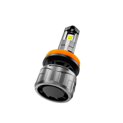 H11+H11 Ampoules de phare LED 100W 22000LM F18 série 1: 1 format compact 6500K blanc froid – 4 ampoules – vue 8 – NOVADOMIO