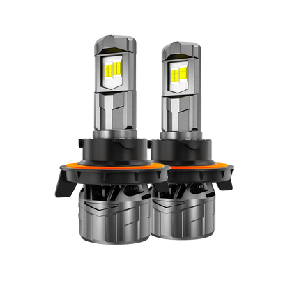 H13/9008 Ampoules de phare LED 100W 22000LM F18 série 1: 1 format compact 6500K blanc froid – 2 ampoules – vue 7 – NOVADOMIO