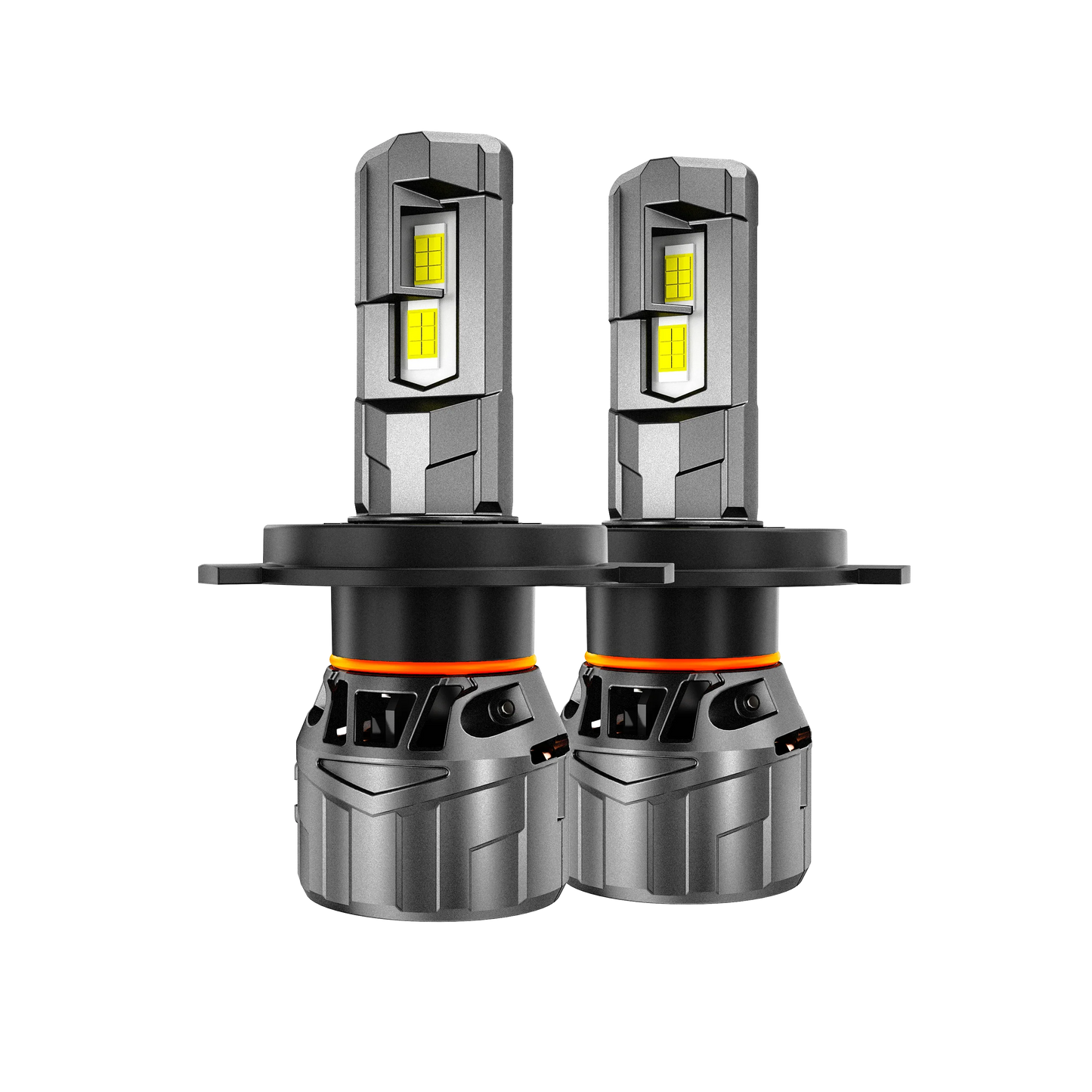 H4/9003 Ampoules de phare LED 100W 22000LM F18 série 1:1 format compact 6500K blanc froid – 2 ampoules – vue 8