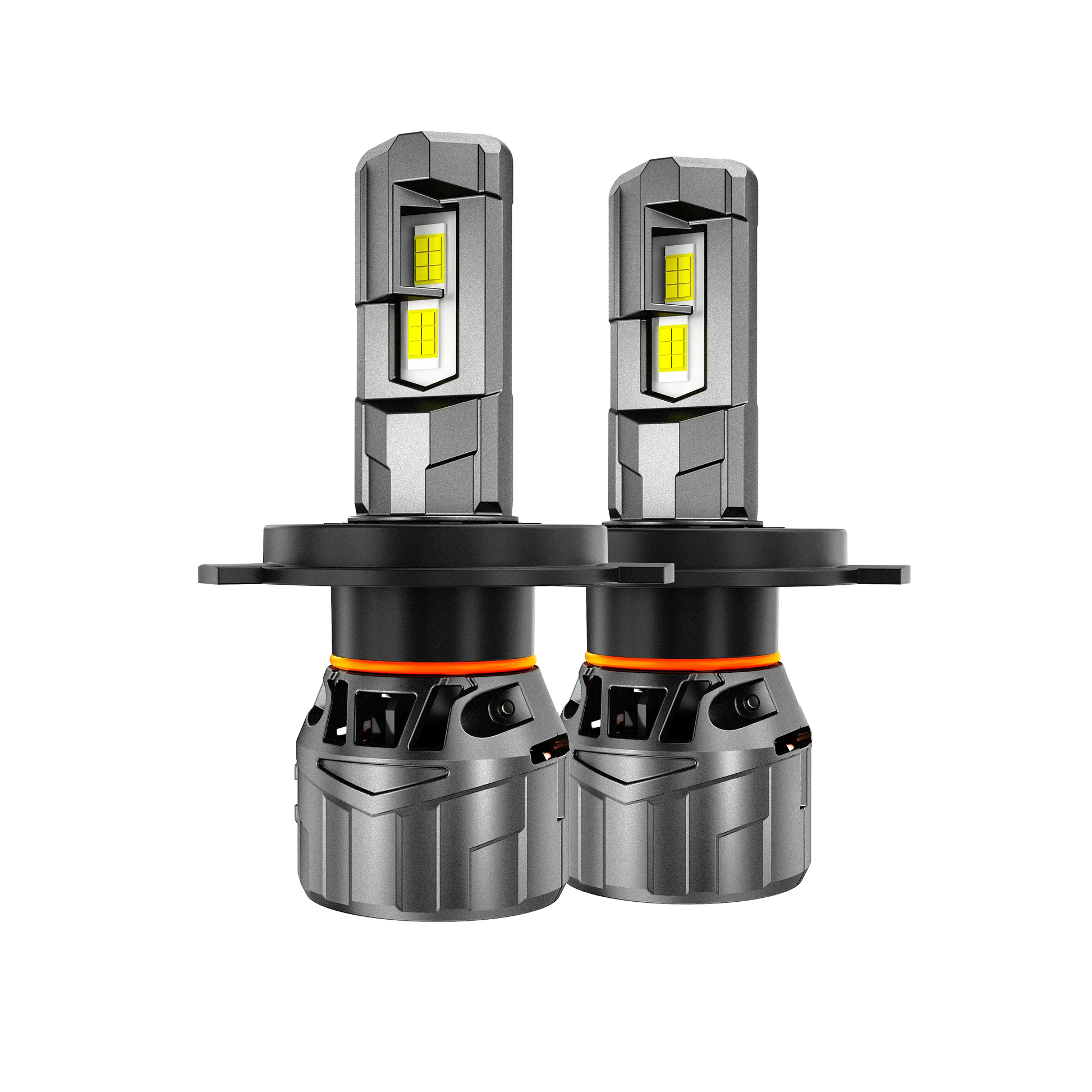 H4/9003 Ampoules de phare LED 100W 22000LM F18 série 1:1 format compact 6500K blanc froid – 2 ampoules – vue 8