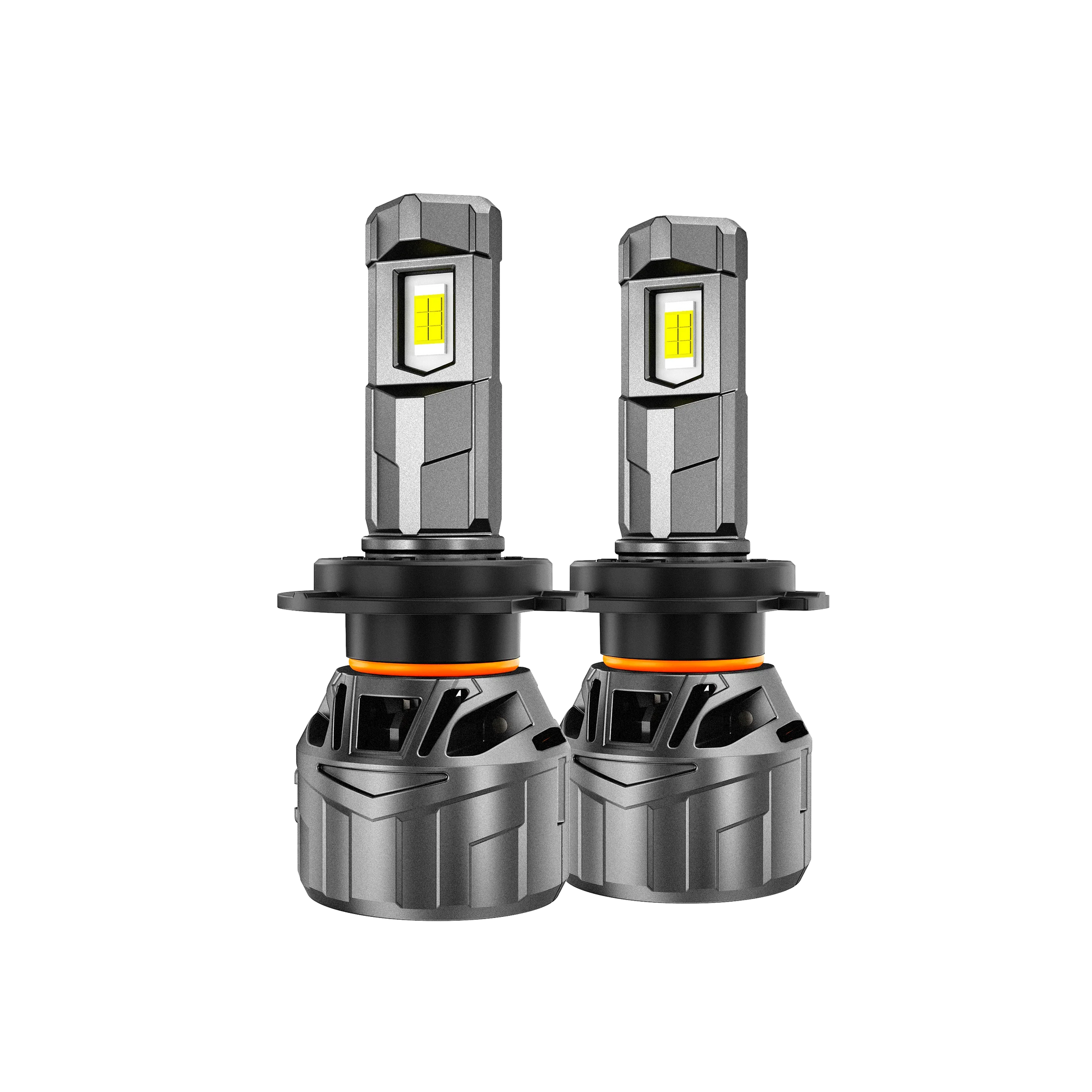 H7 Ampoules de phare LED 100W 22000LM F18 série 1:1 format compact 6500K blanc froid – 2 ampoules – vue 11