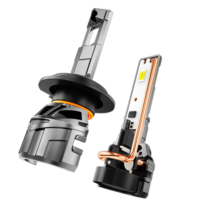 H7 Ampoules de phare LED 100W 22000LM F18 série 1: 1 format compact 6500K blanc froid – 2 ampoules – vue 9 – NOVADOMIO