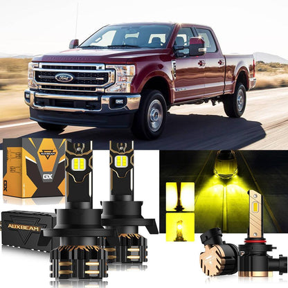 pour 2005-2010 Ford F-350 Super Duty H13 Ampoules de phare LED – vue 11 – NOVADOMIO