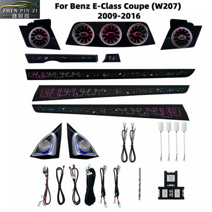 Aérateurs lumineux Mercedes Classe E Coupé W207 2009–2016 – photo 1