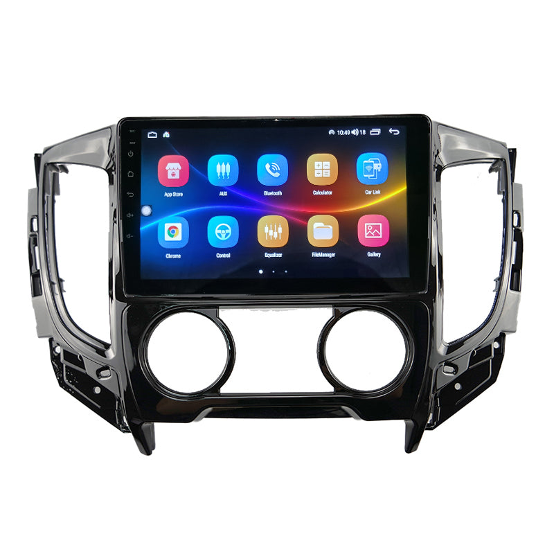 Autoradio Android CarPlay Android Auto pour Mitsubishi Triton 2019 LHD